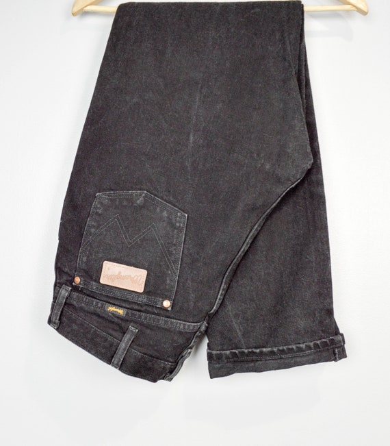 Black Wrangler Jeans 35, Black Wranglers Jeans, Bo