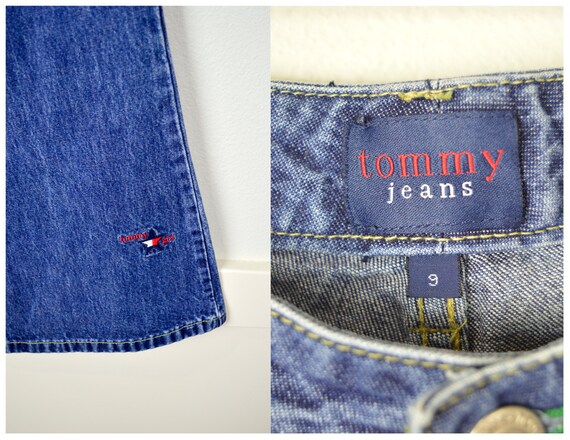 90s Tommy Hilfiger Jeans Sz 9, Vintage Clothing, … - image 5