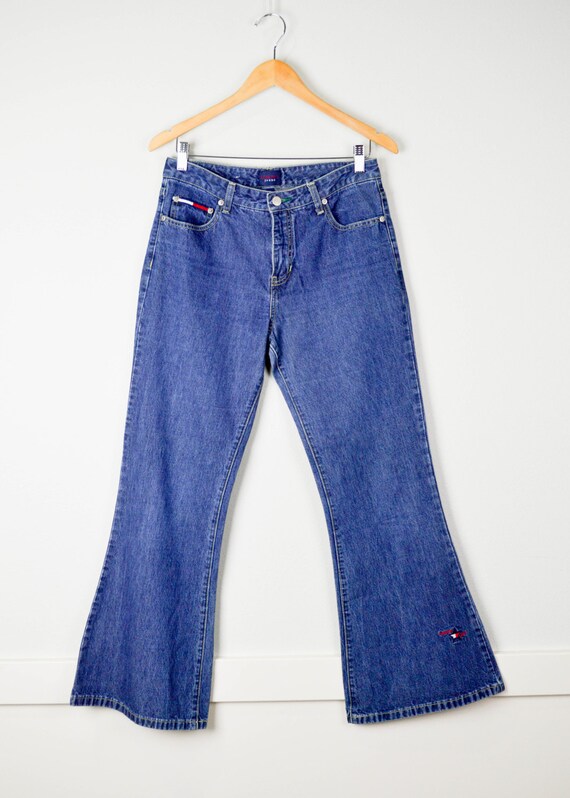 90s Tommy Hilfiger Jeans Sz 9, Vintage Clothing, … - image 2