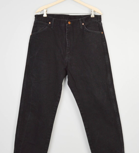 Black Wrangler Jeans 35, Black Wranglers Jeans, B… - image 3