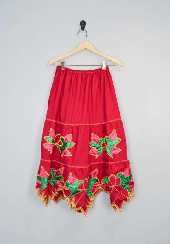 Handmade Boho Skirt, Medium, 90s Clothing, 90s Clo