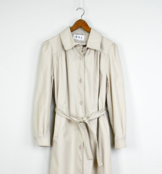 Vintage 70s Trench Coat, Vintage Clothing, Khaki T