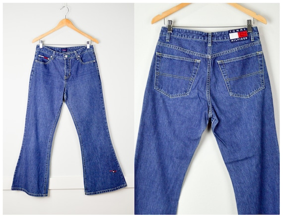 90s Tommy Hilfiger Jeans Sz 9, Vintage Clothing, … - image 1