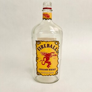 Empty Liquor Bottle - Fireball 1L - Etsy