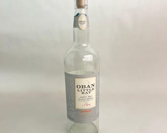 Empty Liquor Bottle --  Oban Little Bay Scotch 750ml