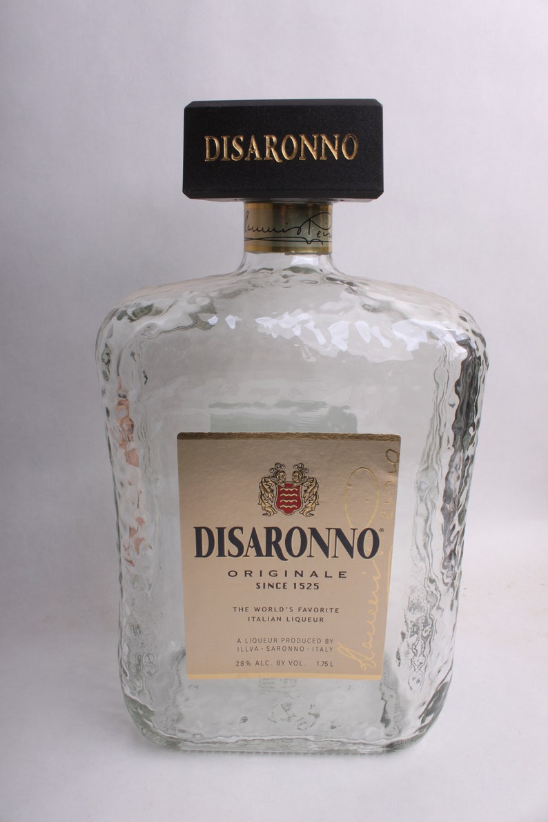 Disaronno Amaretto Liqueur 1.75L Awesome Big Bottle Etsy