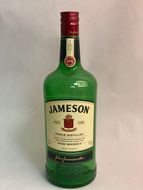 aankomen heilig Vulkanisch Lege Drankfles Jameson Ierse Whiskey GROTE Fles 1.75L | Etsy