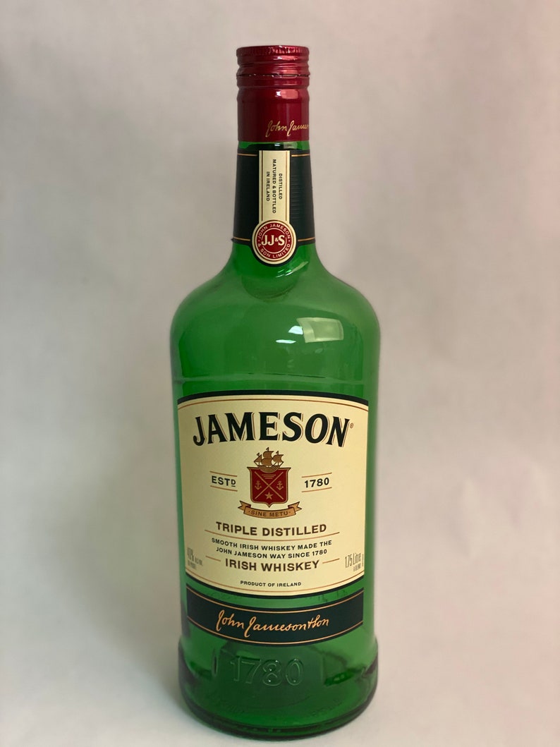 Empty Liquor Bottle Jameson Irish Whiskey BIG Bottle Etsy UK