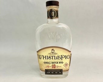 Bouteille d'alcool vide - Whistle Pig âgé de 10 ans 750ml