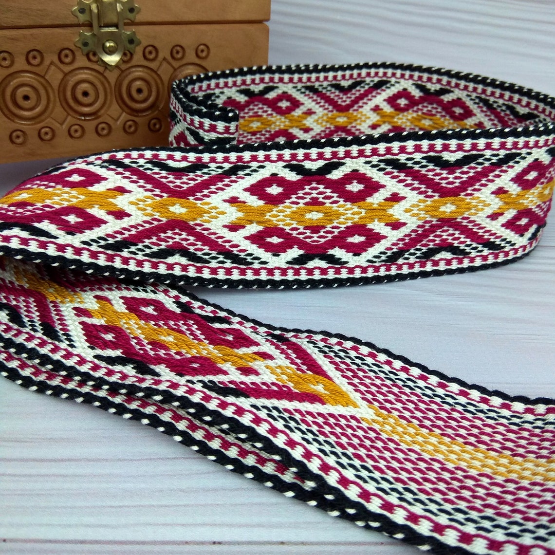 woven tie belt