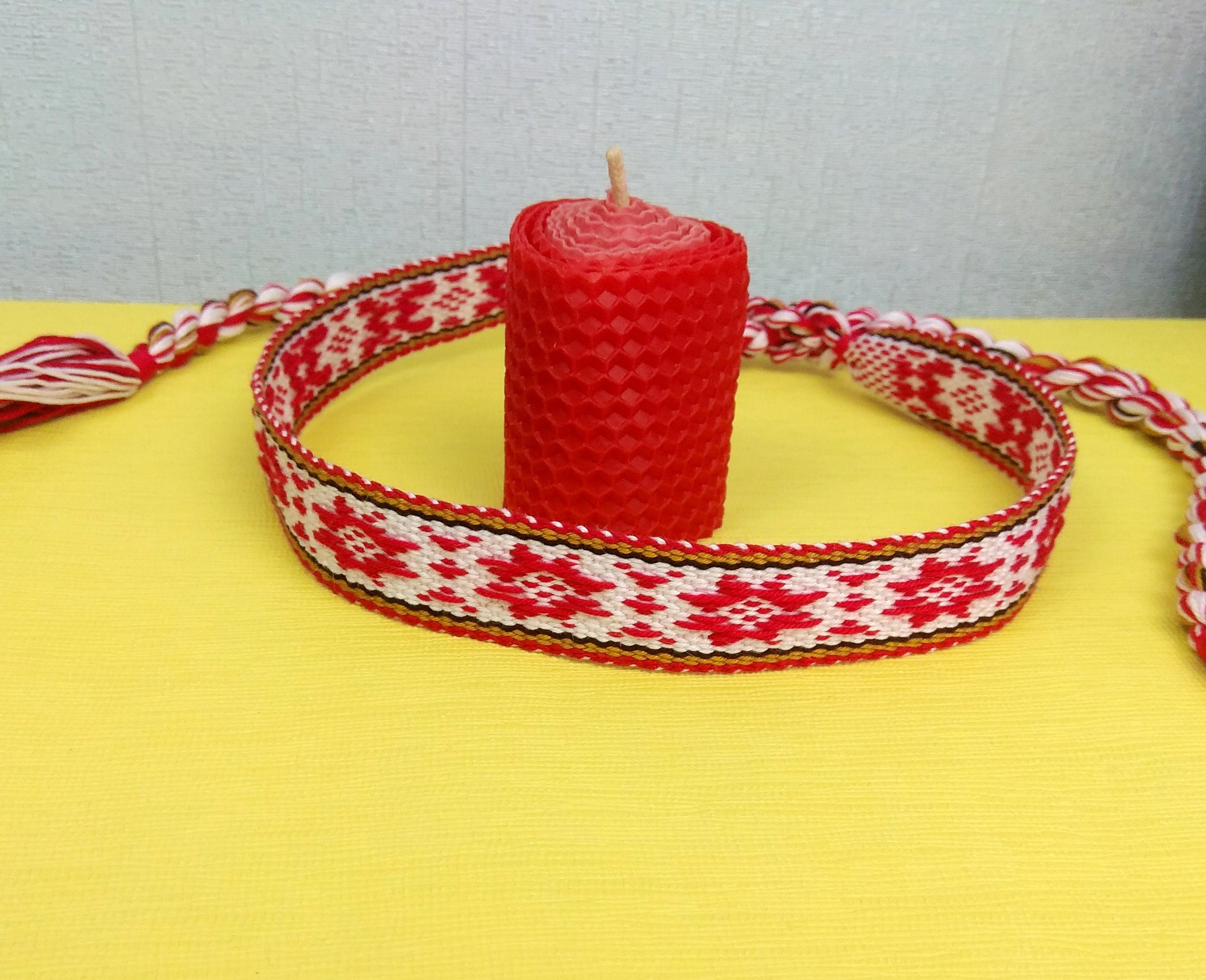 Slavic Headband Handwoven Pagan Headband Slavic Costume | Etsy