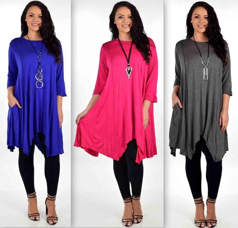 lagenlook tunics plus size