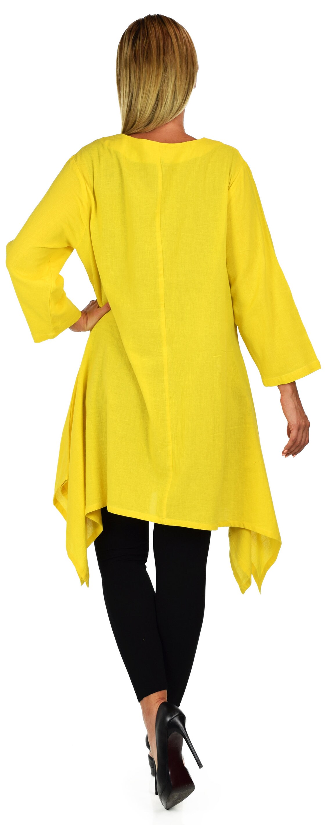 Comfyplus Cotton Gauze Tunic Gauze Top Asymmetrical Tunic Etsy