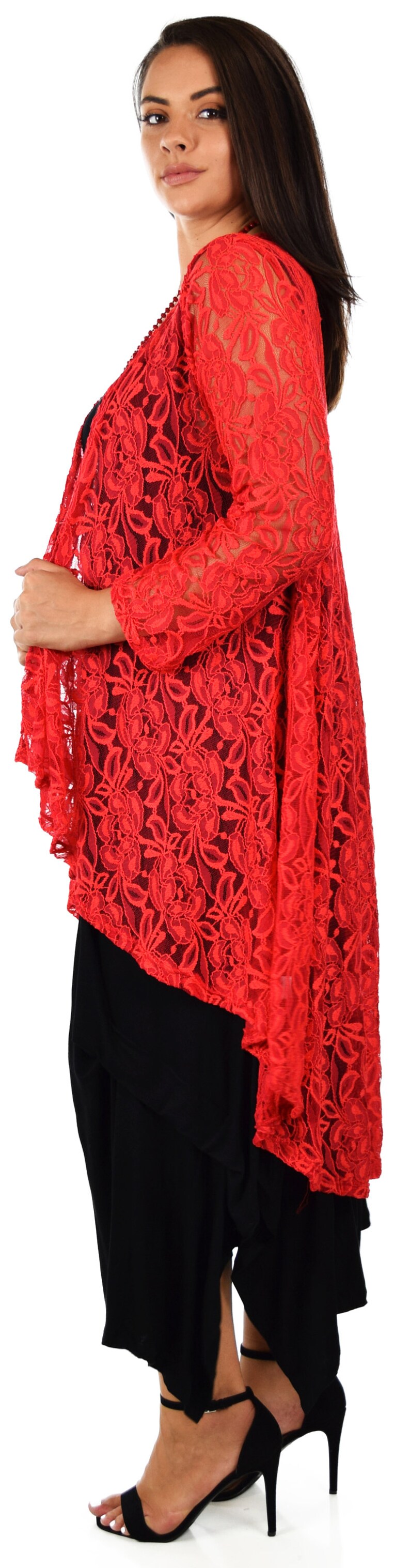 ComfyPlus Lace Duster Hi Low Duster Plus size Duster Party Etsy