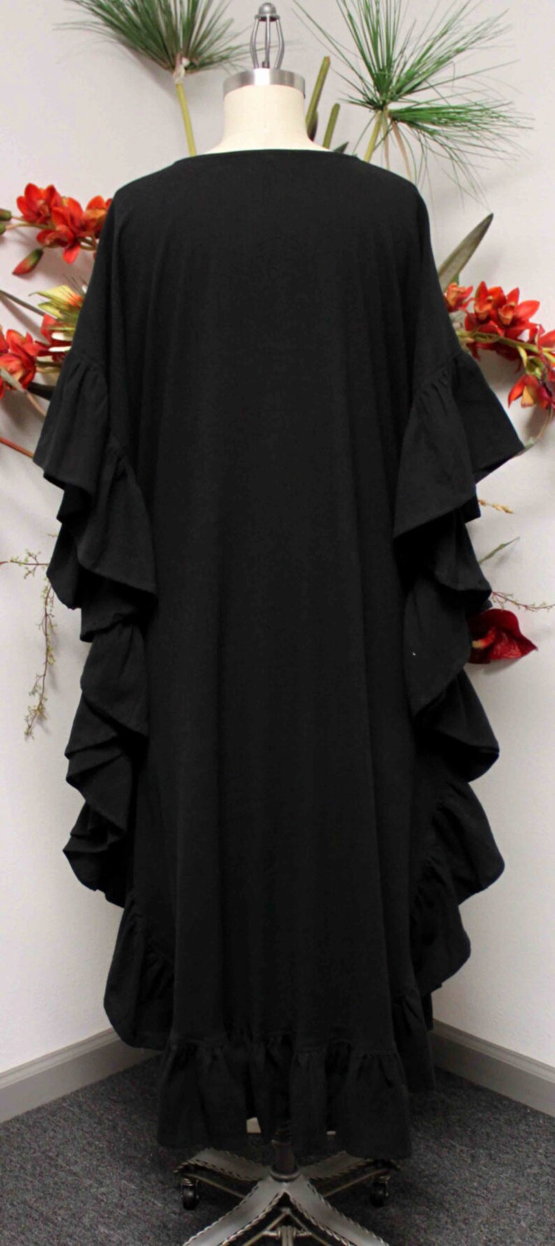 Comfyplus All Natural Quality Soft Cotton Gauze Caftan. Sizes Etsy