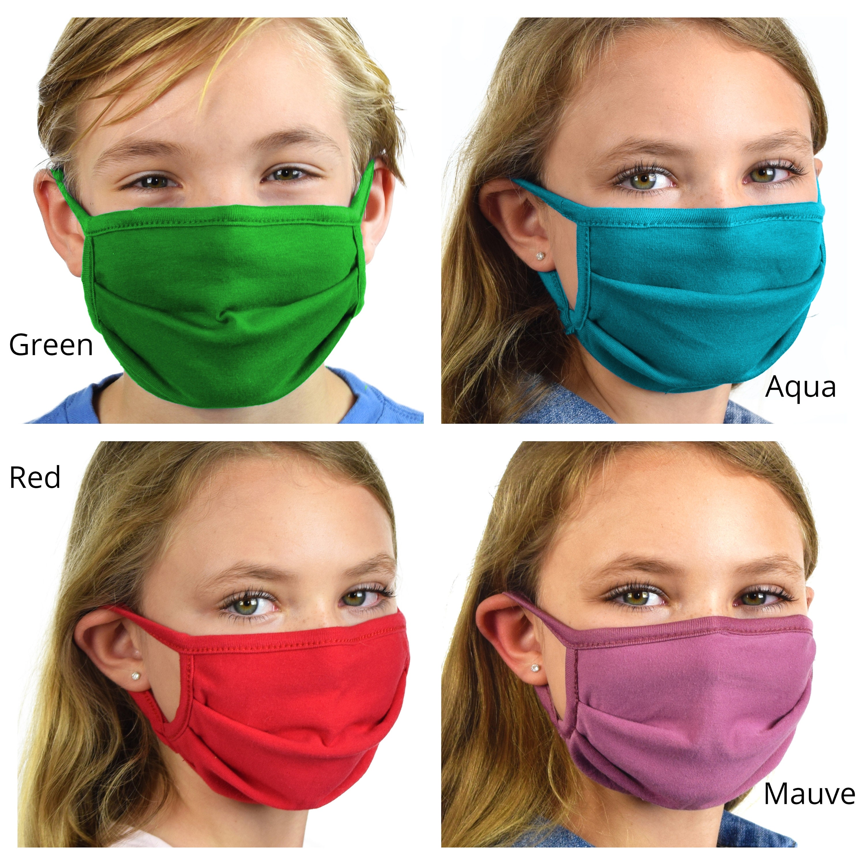 Kids Face Mask Child Face Mask 2 layer face mask Boys face Etsy