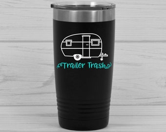 トレーラー ゴミ箱 RV キャンプ キャンピングカー ゴミ箱 SVG DXF PNG カッティングマシンで使用するためのデジタルカットファイル Cricut シルエット