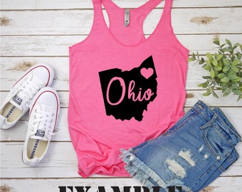 Archivo digital Ohio State Pride SVG DXF o PNG para su uso con máquinas de corte Cricut Silhouette