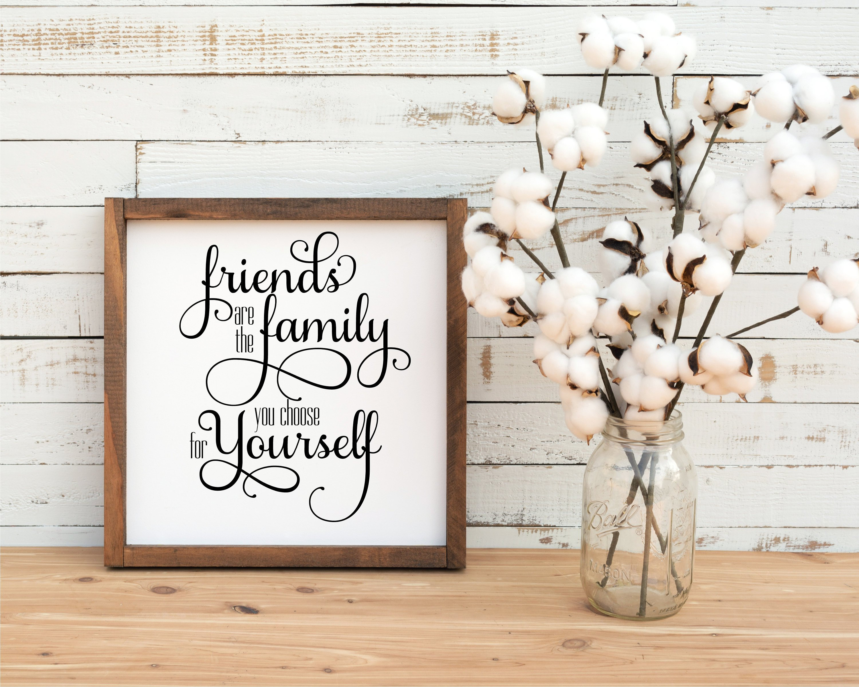Download Friends are the Family You Choose for Yourself SVG DXF PNG | Etsy
