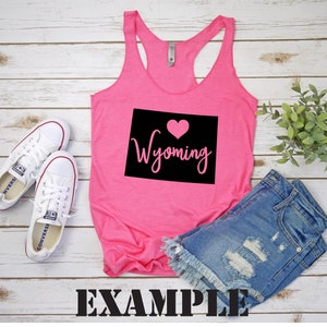 Wyoming State Pride SVG DXF of PNG digitaal bestand voor gebruik met snijmachines Cricut Silhouette