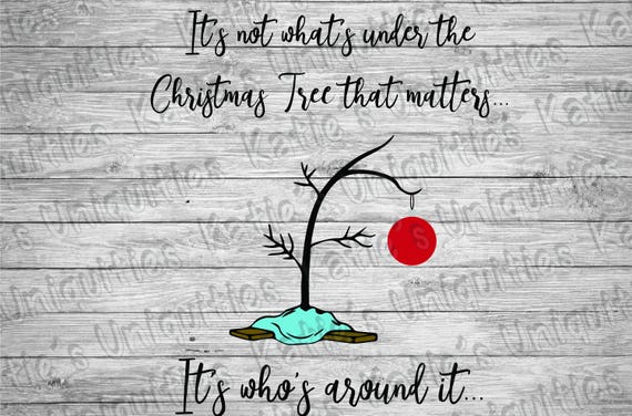 Download Charlie Brown Christmas Tree Xmas SVG DXF PNG Digital Cut ...