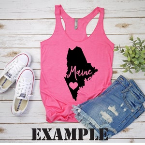 Maine State Pride SVG DXF or PNG digital file for use with cutting machines Cricut Silhouette