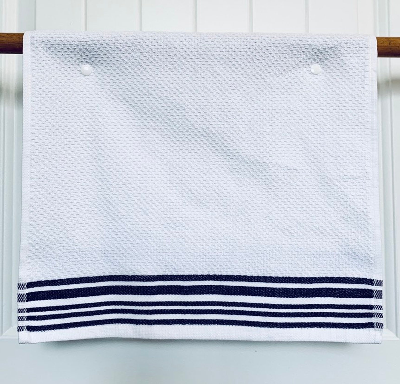 2 Kitchen Hanging Hand Towels 100 Cotton 2 Pack Waffle Etsy