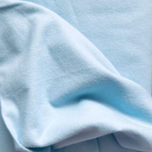 NAVY BLUE FLANNEL Cotton Fabric/ Anti-pill Premium Robert Kaufman Flannel /Sold by 1/4 or 1/2 Yard Quilting Material Christmas, Light Blue image 8