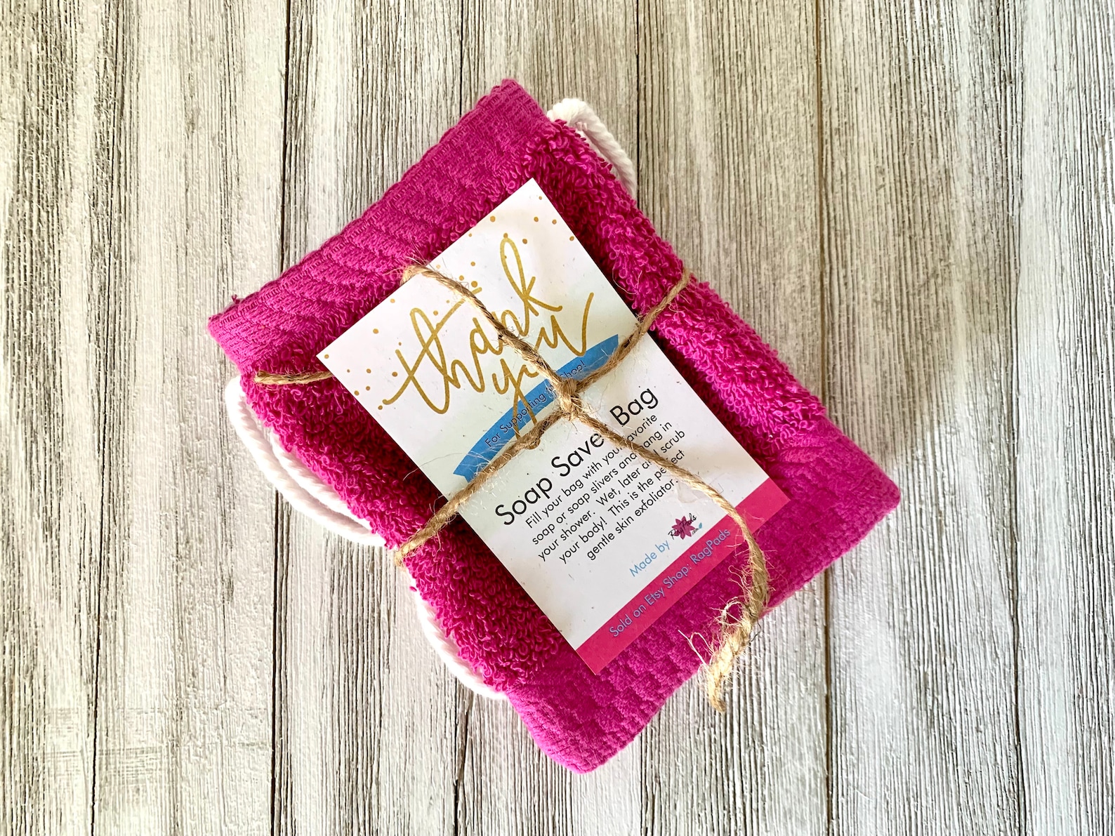 SOAP SAVER BAG Holder Soap Pouch Terry Cloth Cotton blue Etsy