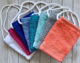 SOAP SAVER BAG Halter: Seifenbeutel, Seifenbeutel, Seifensparer, Seifenbeutel, Spa-Geschenk, Seifenhalter, Seifenhalter