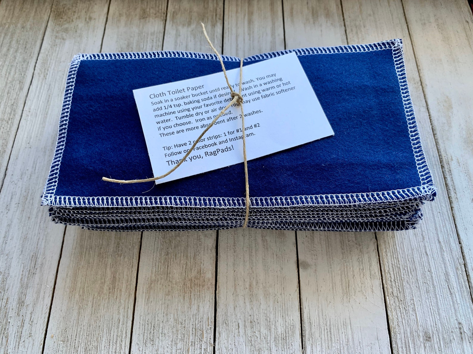 Washable Reusable Toilet Paper 2 Ply Cloth Wipes Ivory Soft Etsy