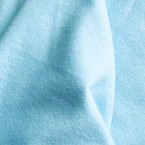 NAVY BLUE FLANNEL Cotton Fabric/ Anti-pill Premium Robert Kaufman Flannel /Sold by 1/4 or 1/2 Yard Quilting Material Christmas, Light Blue image 9