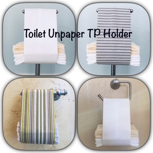 Washable Reusable Toilet Paper 2 Ply Cloth Wipes Ivory Soft Cotton Flannel Cloths Washable Baby Wipes Bidet Cloths Bidet Towels White image 8