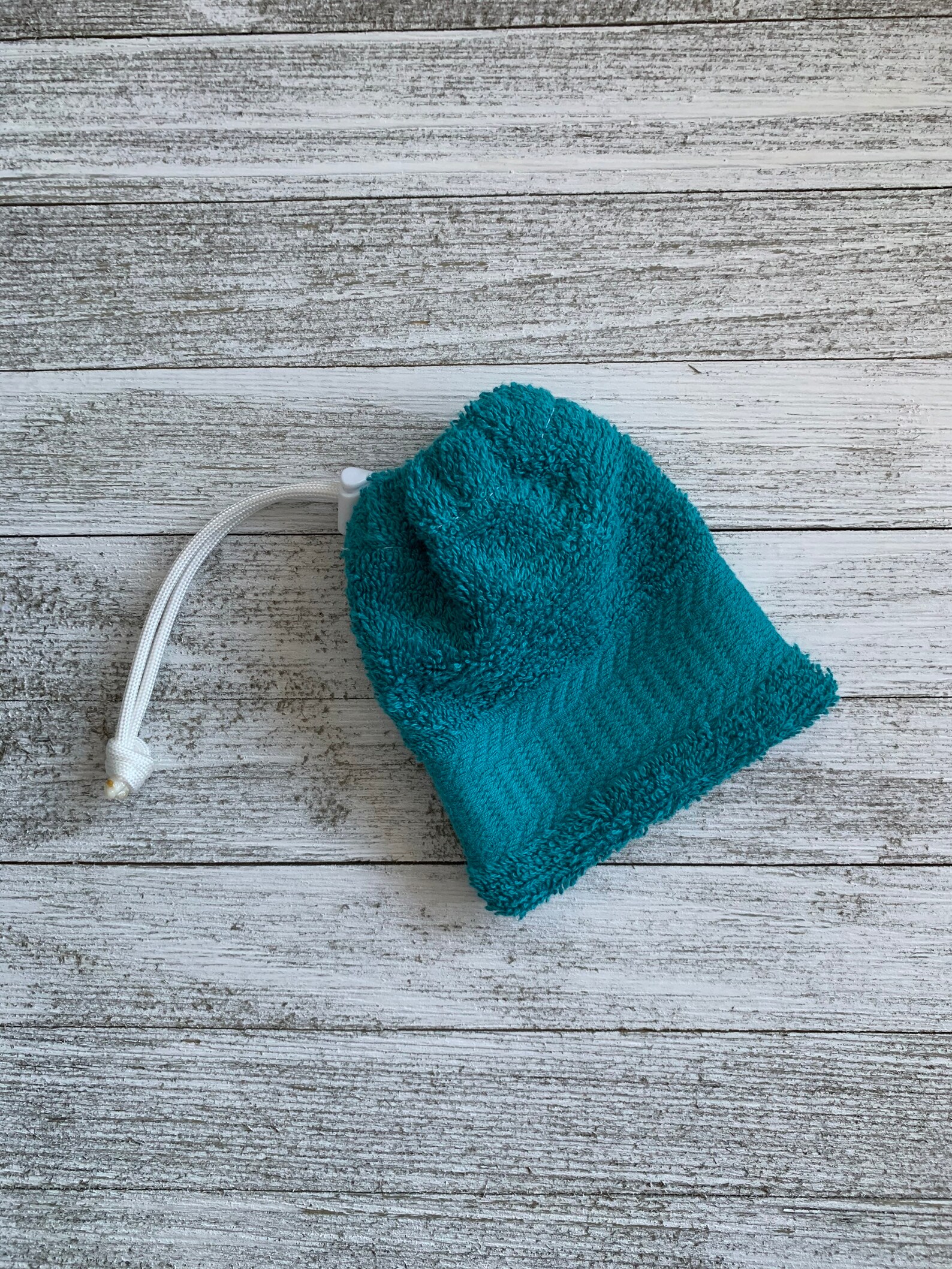 Soap Saver Bag With Drawstring Spa Gift /100 Terry Cloth Etsy