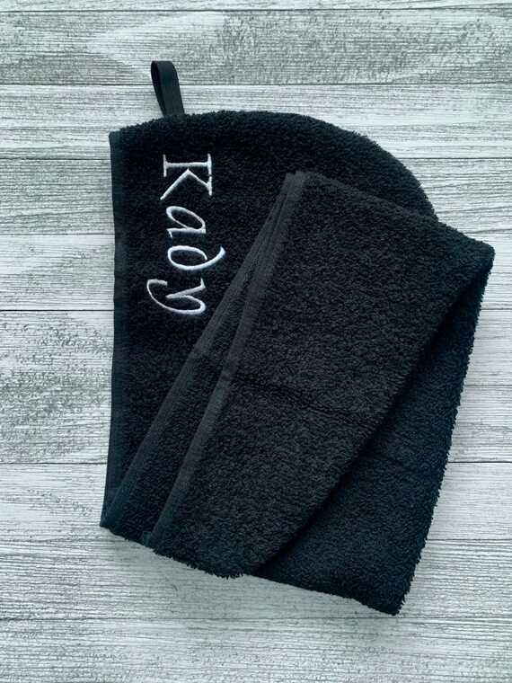 Black Head Turban Towel Wrap 100 Terry Cloth Cotton Wrap for Drying Wet Hair Gift for Women Christmas Gift for Women Adult Teens Black Etsy New Zealand