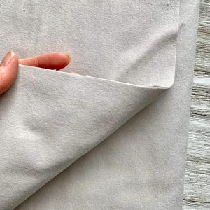 LIGHT GRAY Flannel Dark Gray 100% Cotton Fabric/ Anti-pill Premium Comfy Cozy Flannel Sold by 1/2 1/4 Yard Quilting Material Flannel Blanket