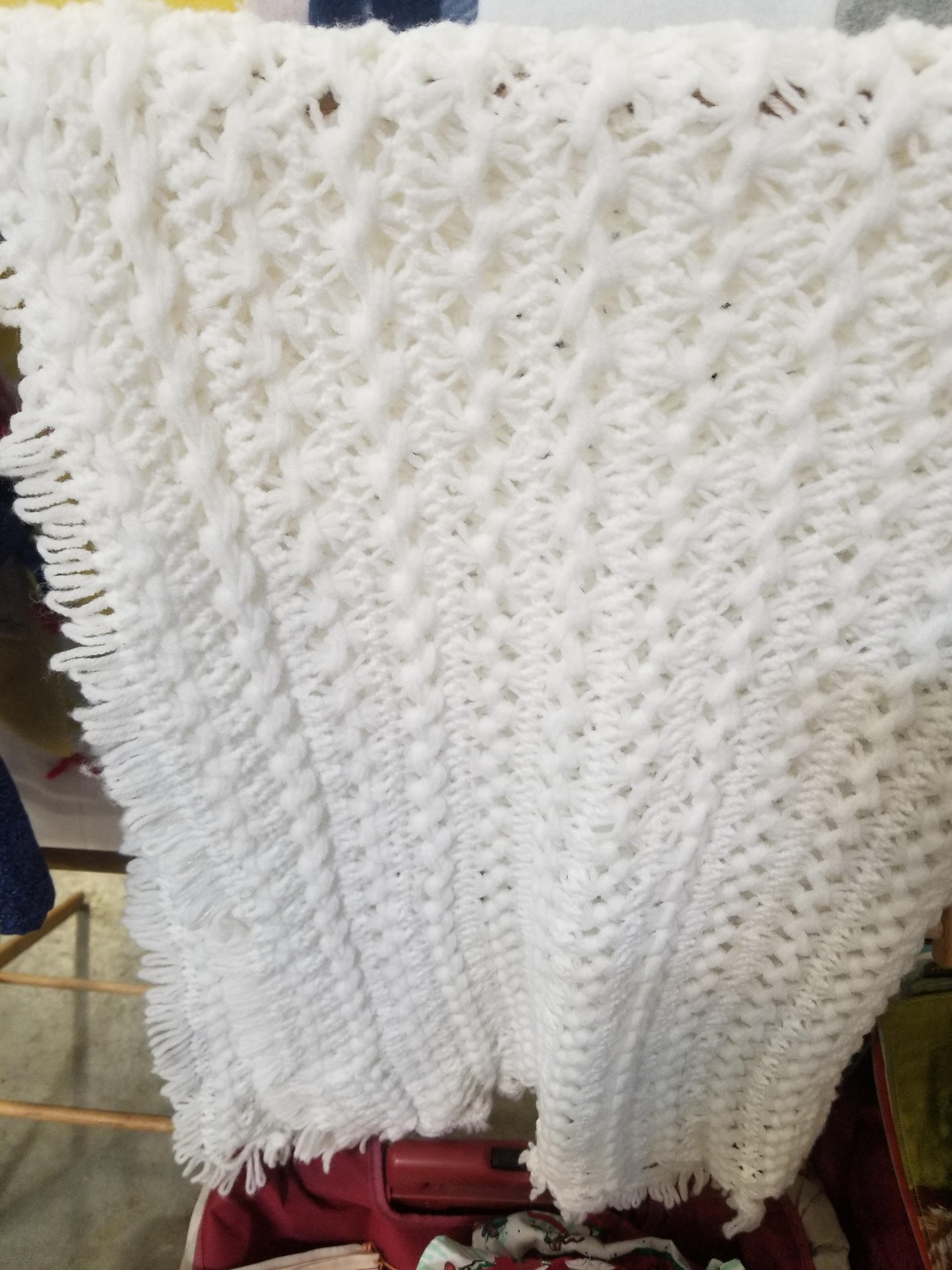hairpin lace shawl pattern