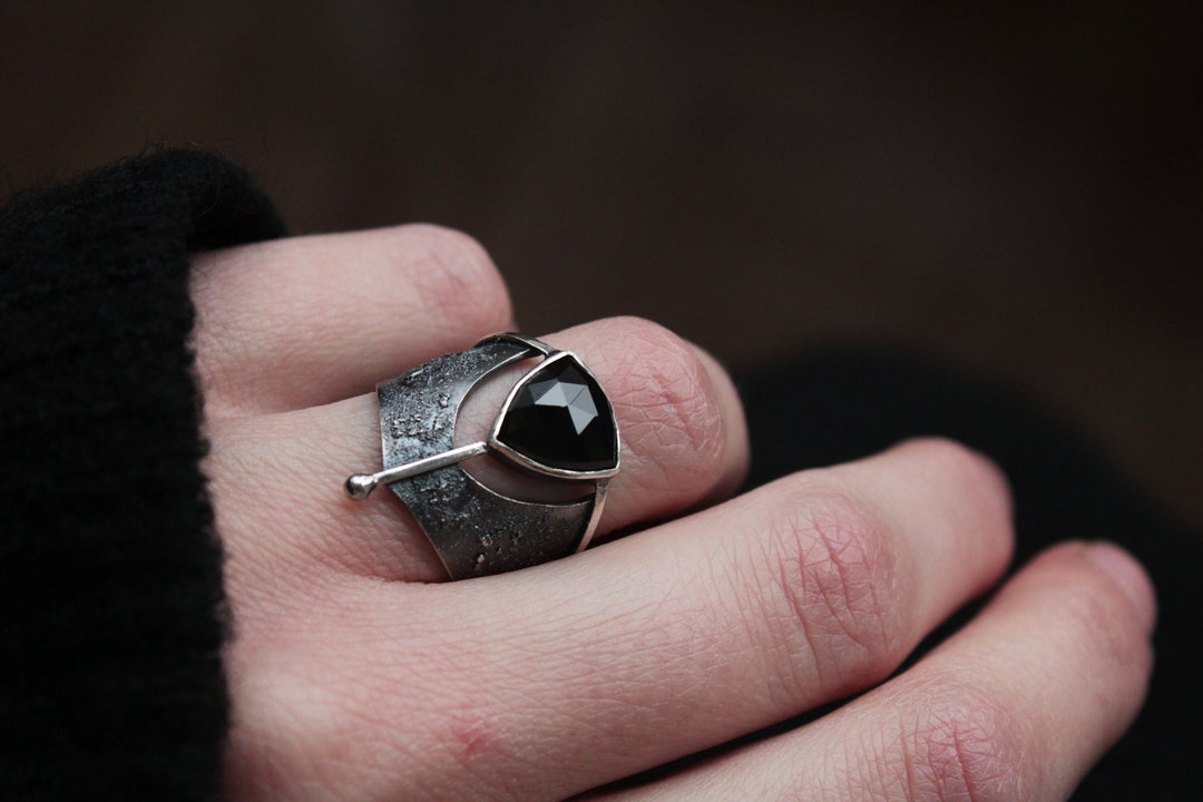 【BLACKPURPLE】[silver925] BRIAL CRYSTAL RING Silver925] ブラックパープル(BLACKPURPLE) Ring (9~25号