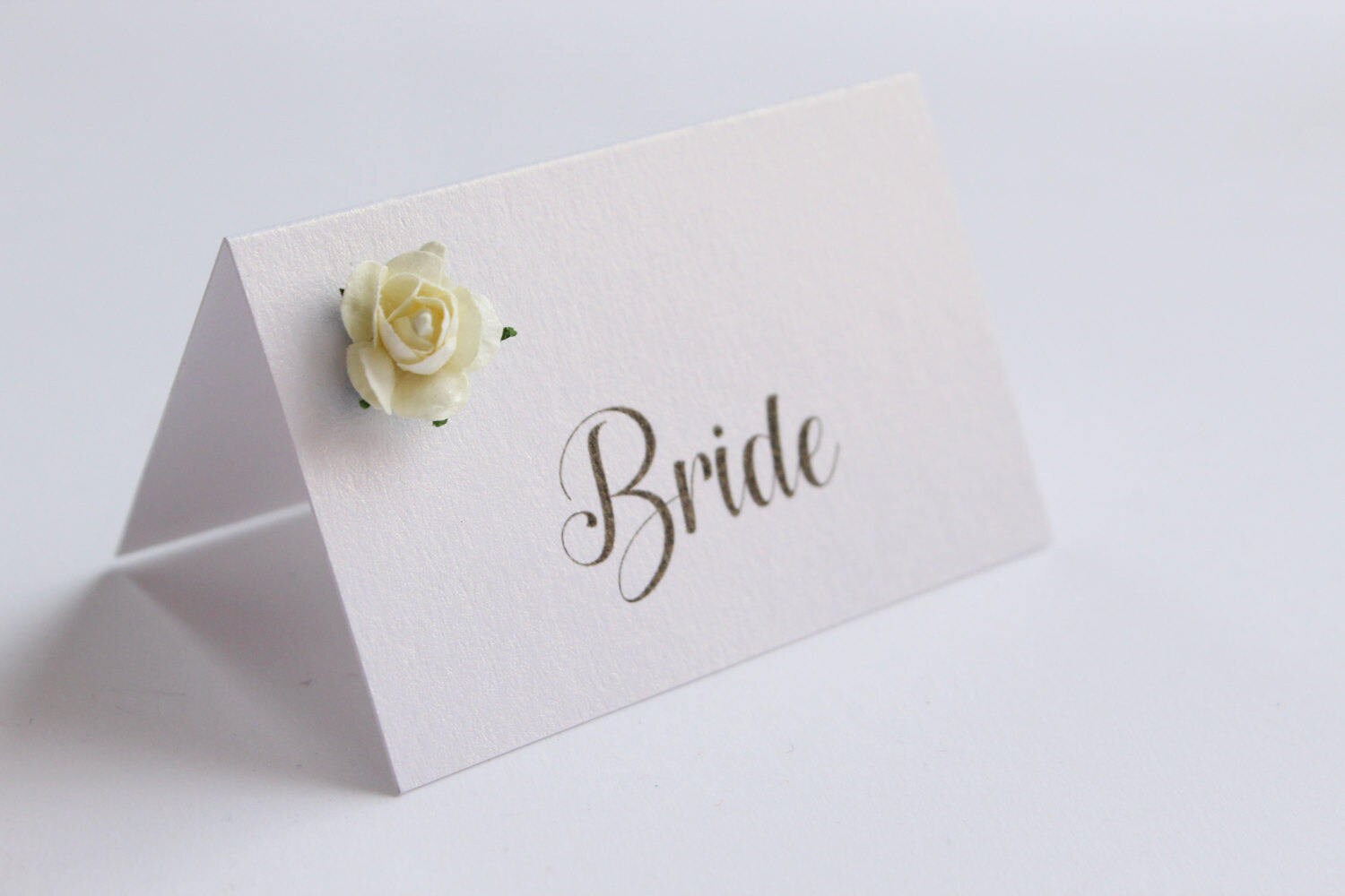 Floral Place Cards Wedding Placement Cards Wedding Place Etsy