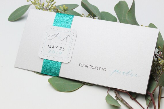 Sample Destination Wedding Invitation Boarding Pass Etsy