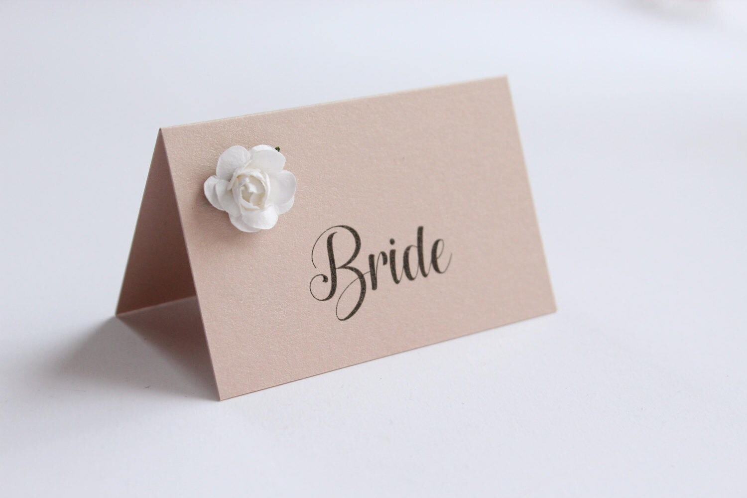 Floral Place Cards Wedding Placement Cards Wedding Place Etsy