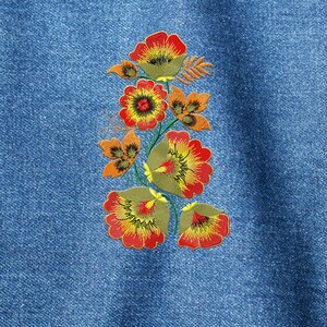 Ethnic floral pattern embroidery file instant download NH_0009