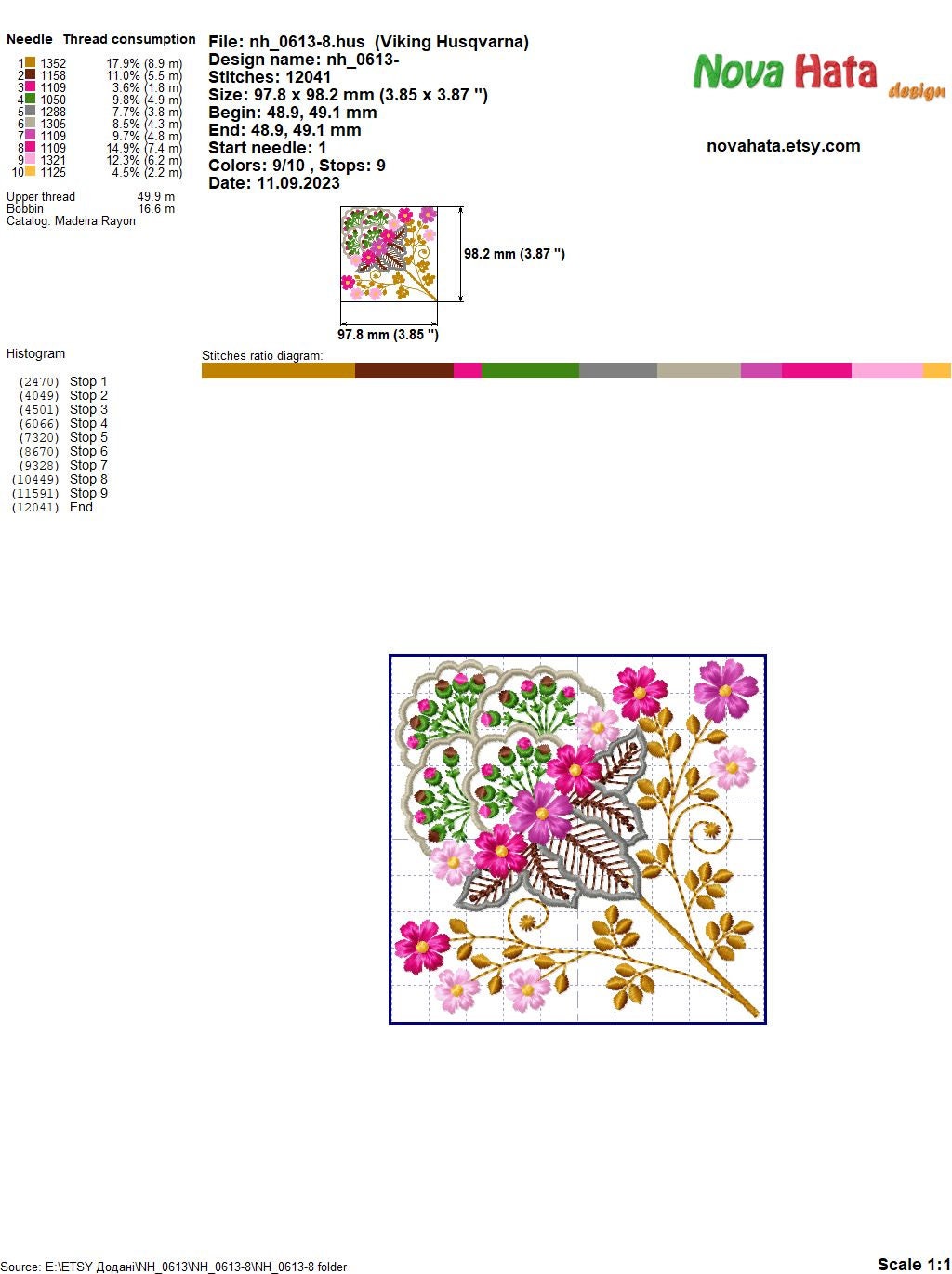 ✾TEC_Work✾ Chuck Taylor All Star Move Embroidered Florals Little Kids