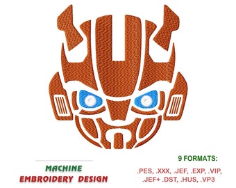 Machine Embroidery design. Transformer Bamblbi, downloadable embroidery file #NH_0703-4