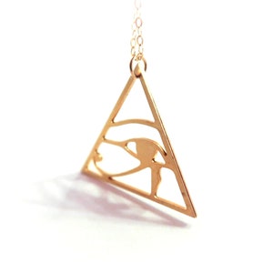 Eye Of Horus Halskette Männer Schmuck Alle Seiten Eye Unique Gift ägyptischen Symbol The Wadjet Eye Charm Gold Silver Pendants Gold Eye