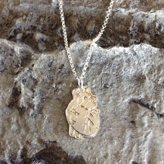 Heart organ necklace hot sale