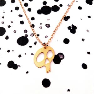 Silver Skull Necklace Gold Skull Jewelry Skull Pendant Day Of The Dead Halloween Jewelry Halloween Necklace Dainty Necklace Skull Charm