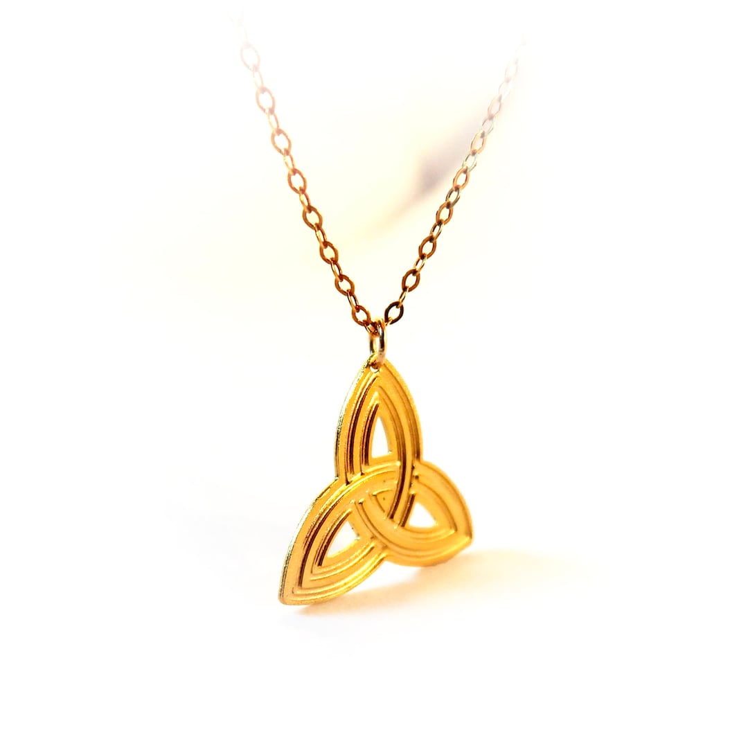 Keltischer Knoten Schmuck 2,7x3,5cm Keltischer Dreifaltigkeitsknoten Anhänger Aus 925 Sterling Silber - Handgemachte Wikinger Halskette Silber Anhänger Männer
