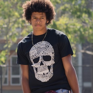 San Francisco Skull T-Shirt Anatomy Map Unisex - Disponible en S M L XL
