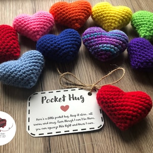 Pocket Squeeze Hug - NEW OPTIONS ADDED - Choice of Keychain and New Mini Size!